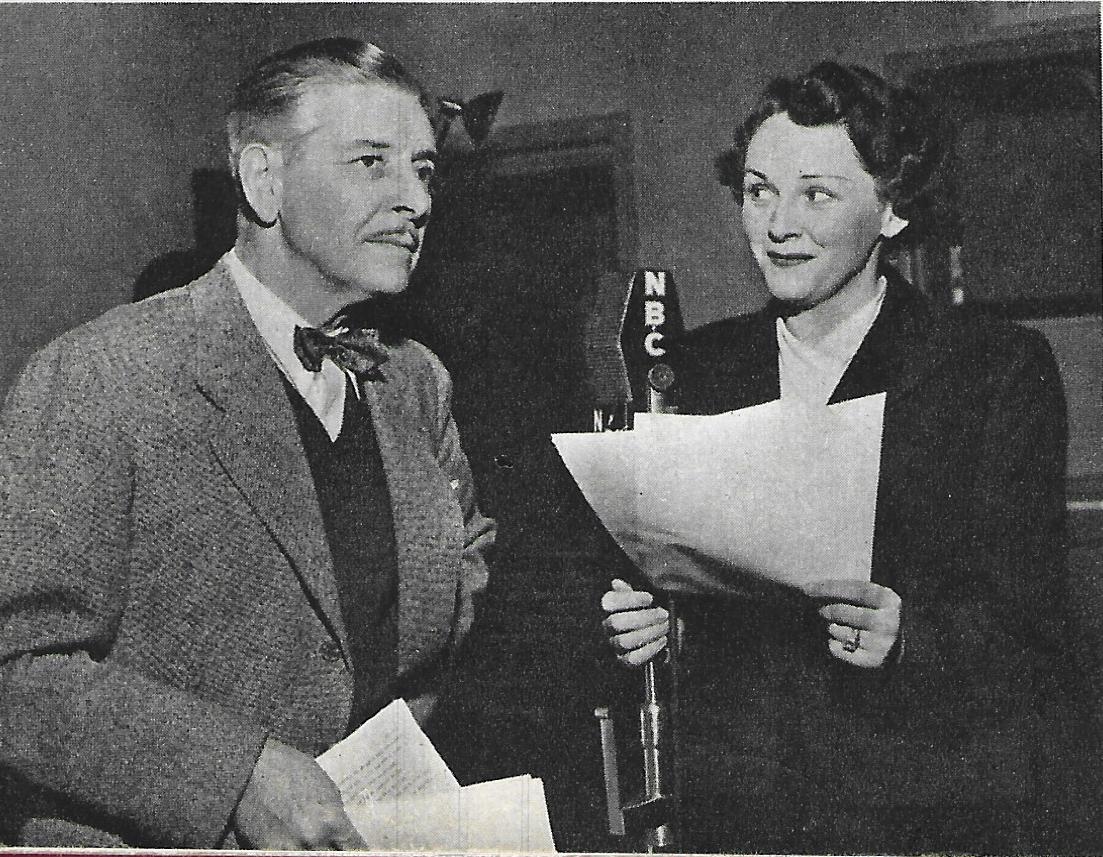 Ronald-Colman-and-his-Wife-on-Radio